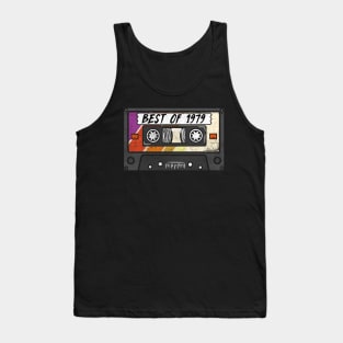 Best Of 1979 - Vintage Retro Cassette Birthday Gift Tank Top